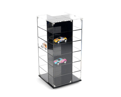 Vitrine Spinner 1:64 Acrylitower 24 Voitures Noire - MiJo Exclusives - MJ17032B