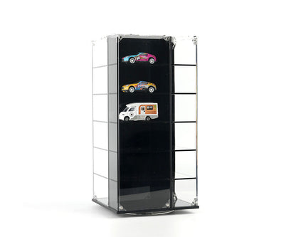 Vitrine Spinner 1:64 Acrylitower 24 Voitures Noire - MiJo Exclusives - MJ17032B