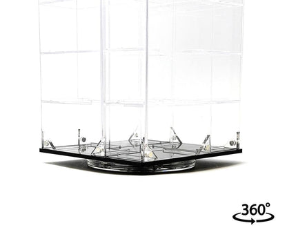 Vitrine Spinner 1:64 Acrylitower 24 Voitures Transparente - MiJo Exclusives - MJ17032