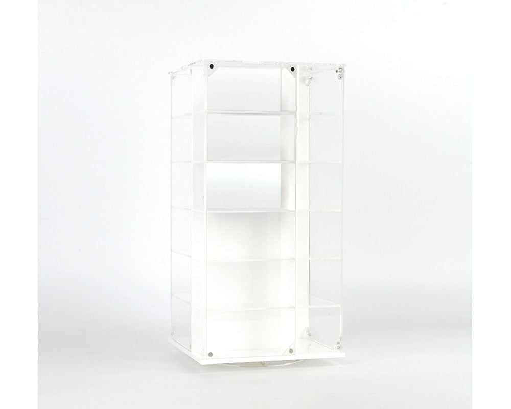 Vitrine Spinner 1:64 Acrylitower 24 Voitures Blanche - MiJo Exclusives - MJ17032W