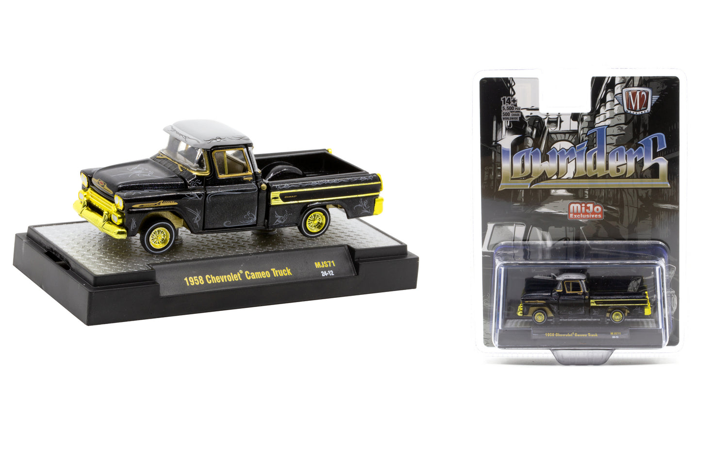 CHASE CARS-1958 Chevrolet Cameo Truck Lowriders Limited - Mijo Exclusives