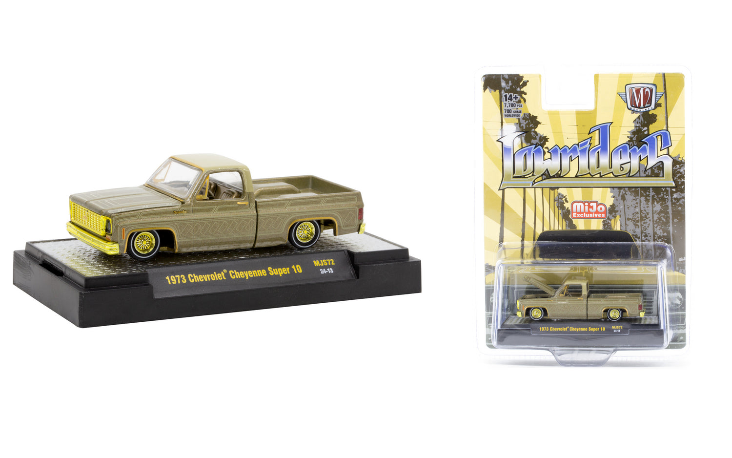 CHASE CARS-1973 Chevrolet Cheyenne Super 10 Pickup Truck Lowriders Limited - Mijo Exclusives