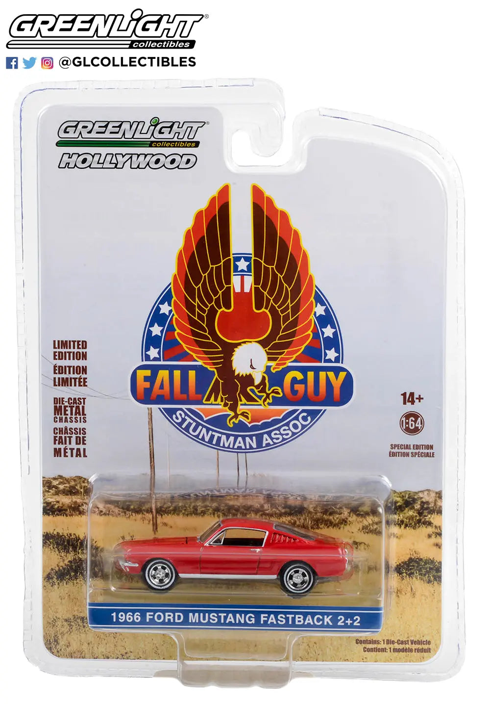 1966 Ford Mustang Fastback 2+2 – Now Showing “Fireball 500” Collision Car