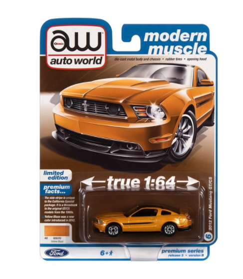 2012 Ford Mustang GT/CS-(Yellow Blaze)