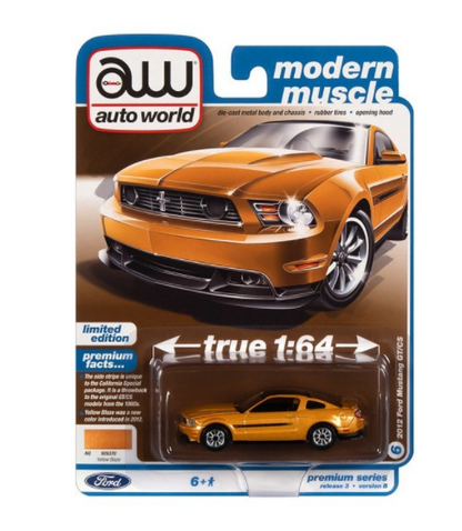 2012 Ford Mustang GT/CS-(Yellow Blaze)