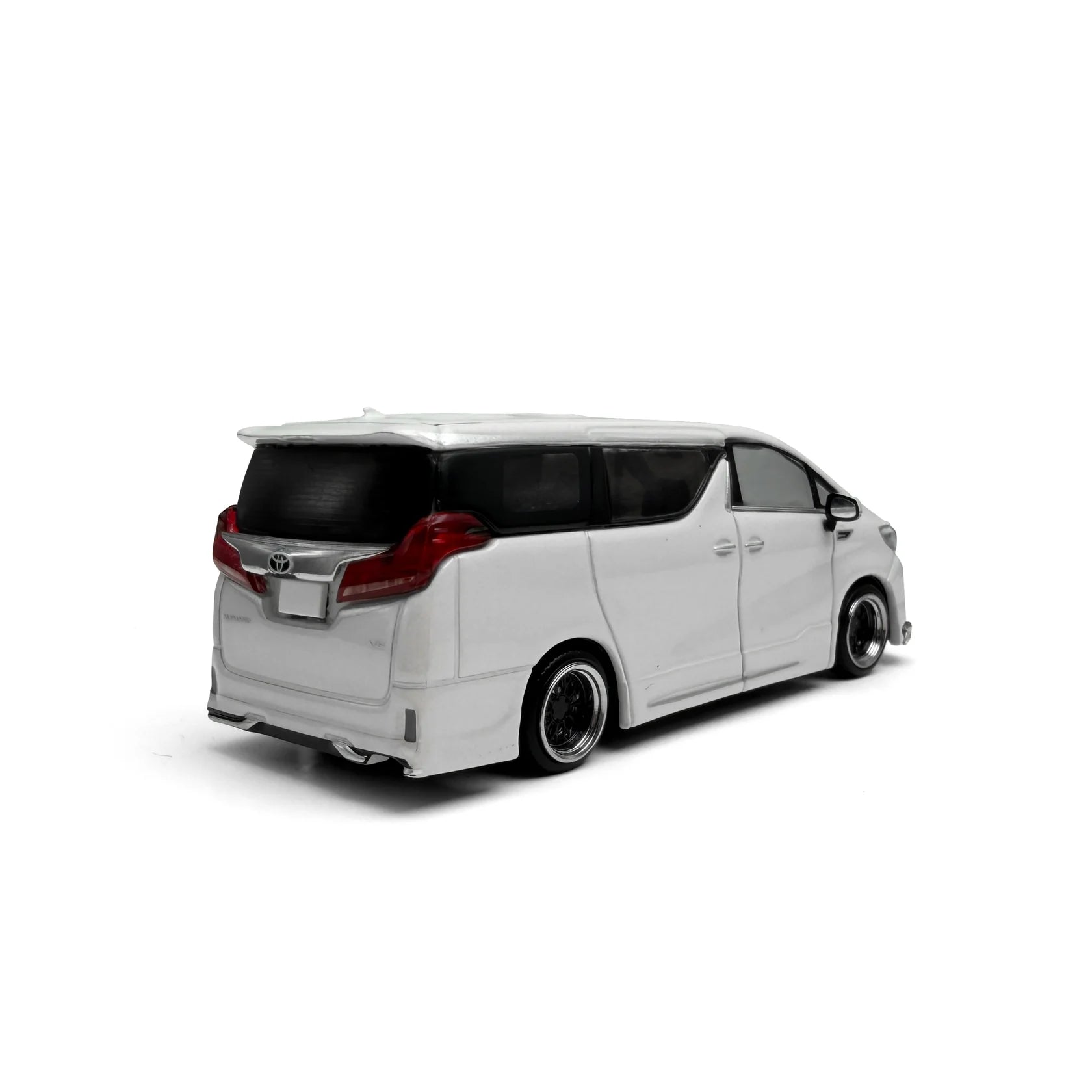 MODELMODEL 1:64 Toyota Alphard Customized Version White (Emballage Blister) – MM64-Alphard-002