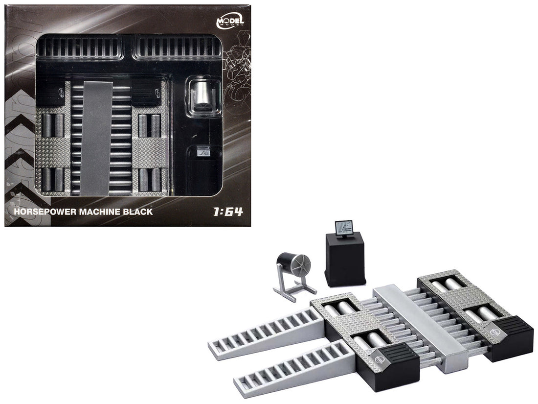 ModelModel 1:64-Horsepower Machine (Noir/Black) Diorama