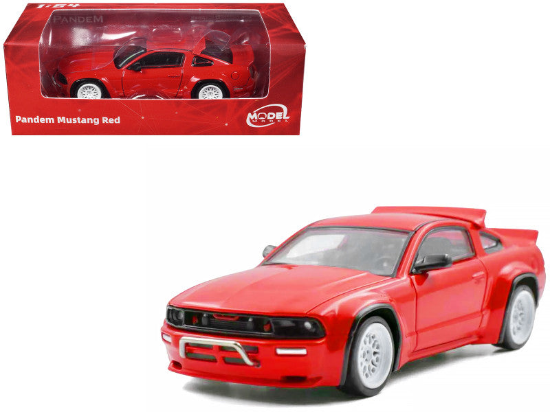 Ford Mustang Pandem Red 1:64 – Model Model MM64-PM-001