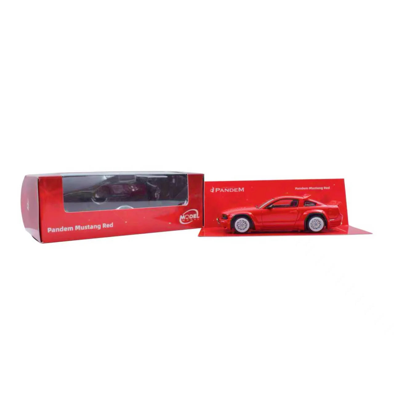 Ford Mustang Pandem Red 1:64 – Model Model MM64-PM-001