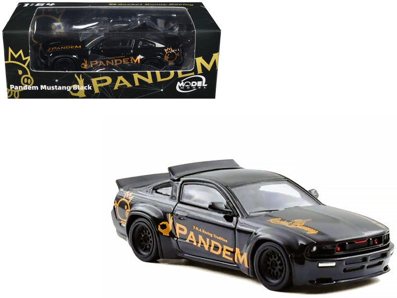 Ford Mustang Pandem noire 1:64 – Model Model MM64-PM-002