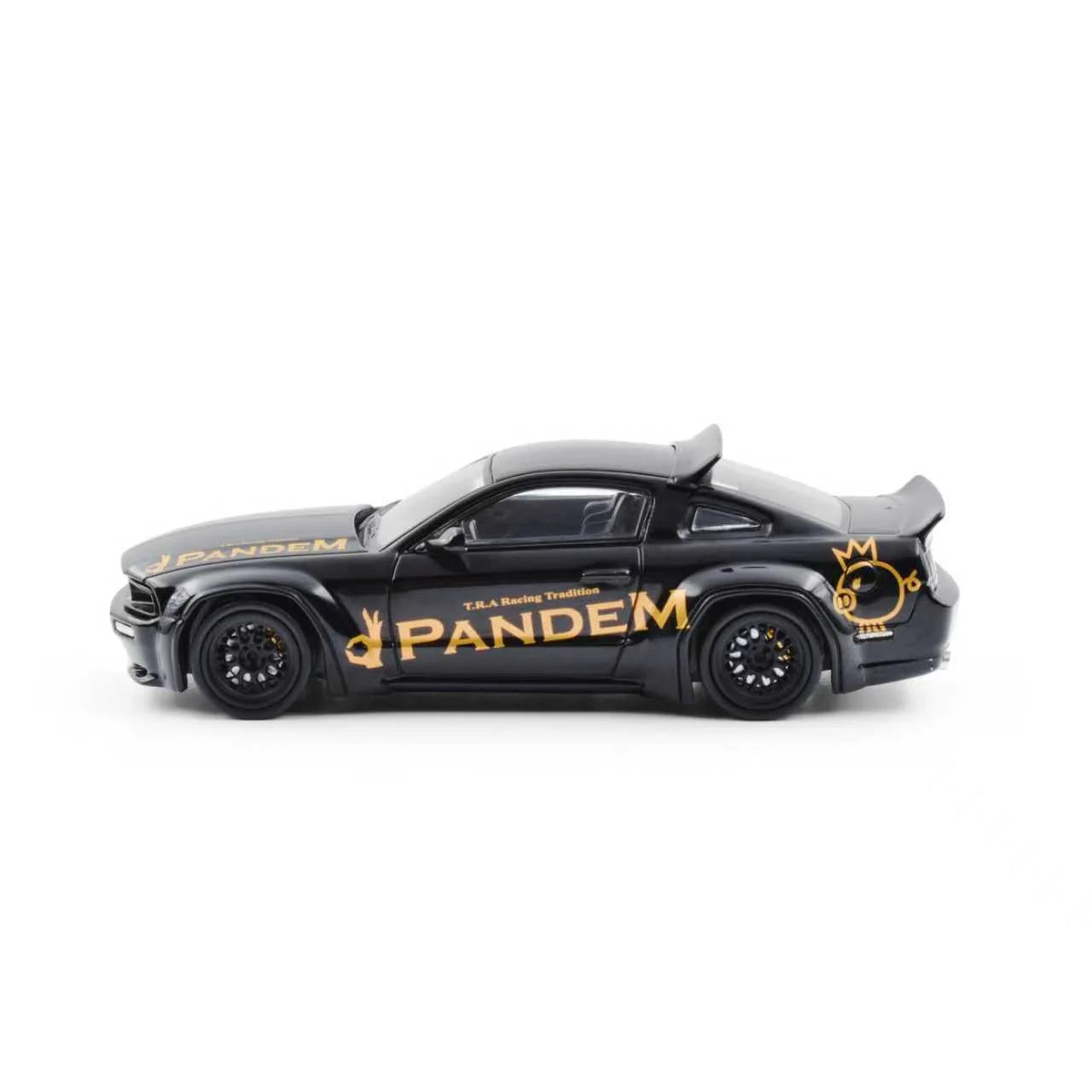 Ford Mustang Pandem noire 1:64 – Model Model MM64-PM-002