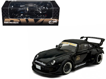 Porsche 911 RWB 993 Black 1:64 – Model Model MM64-RWB993-004