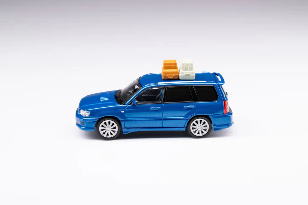 MODELMODEL 1/64 - Subaru Forester SG9 STI - Blue - MM64-SG9-001