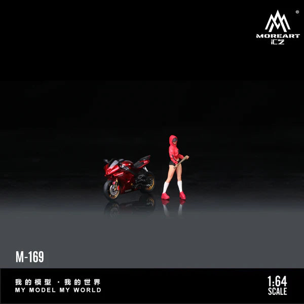 MoreArt 1/64 - Yamaha R6 Baseball Girl - MO222169