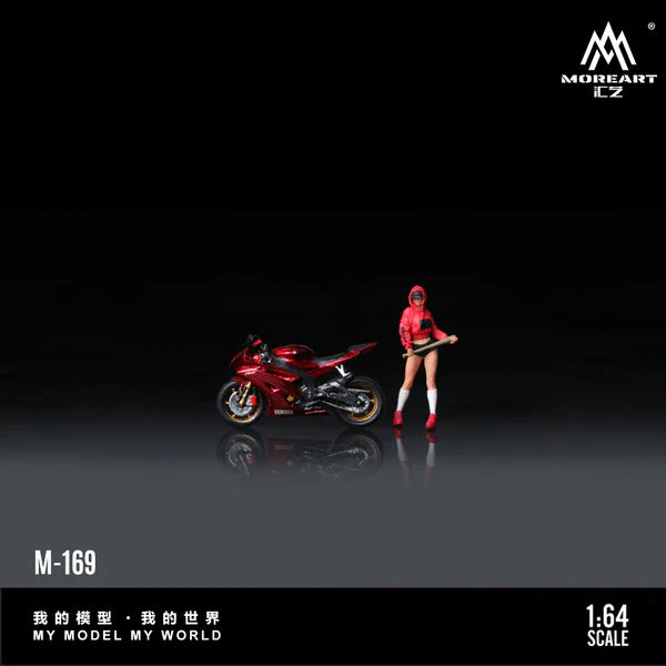 MoreArt 1/64 - Yamaha R6 Baseball Girl - MO222169