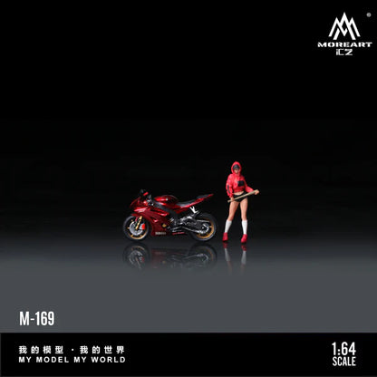 MoreArt 1/64 - Yamaha R6 Baseball Girl - MO222169