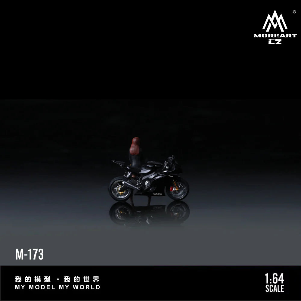MoreArt 1/64 - Yamaha R6 Pretty Girl Motorcycle - MO222173