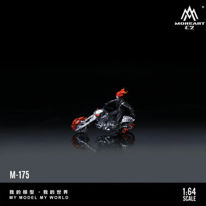 MoreArt 1/64 - Evil Spirit Knight Motorcycle - MO222175