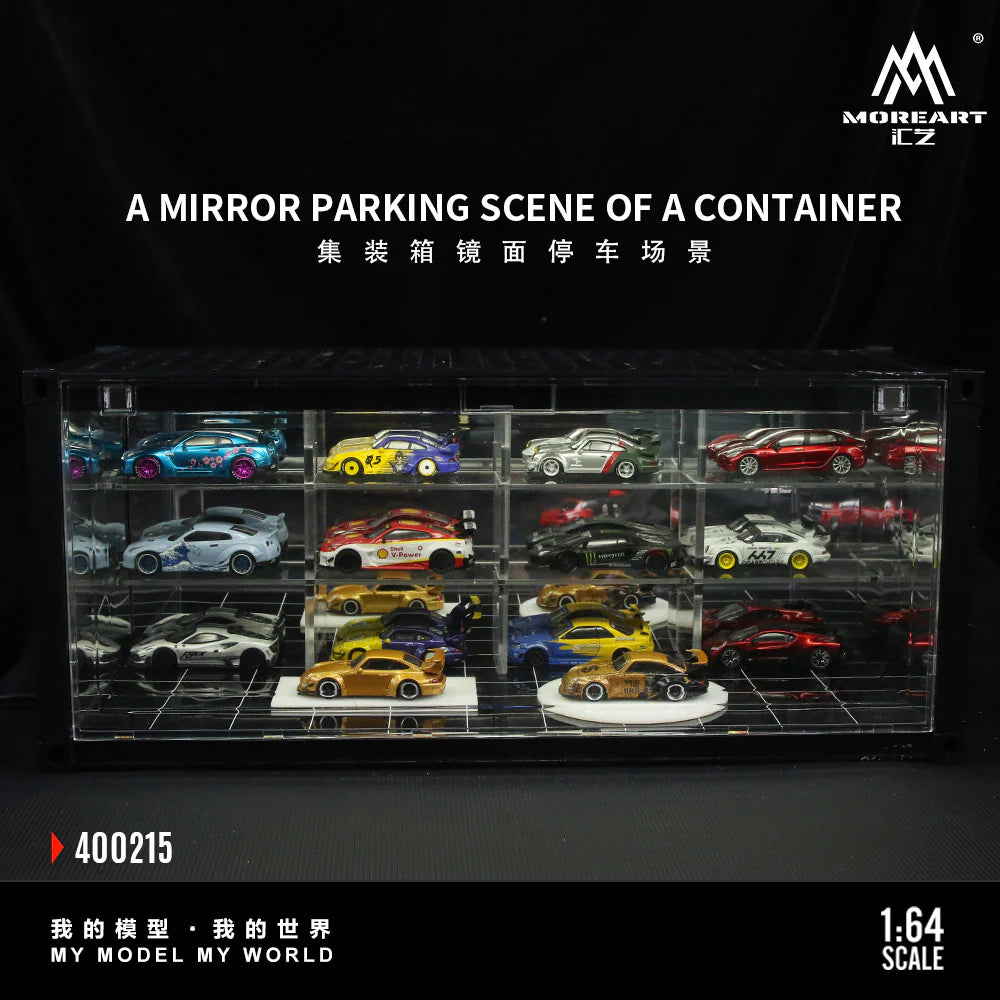 (limit 1 per client) MoreArt 1/64 - Mirror Parking Scene Of a Container - MO400215