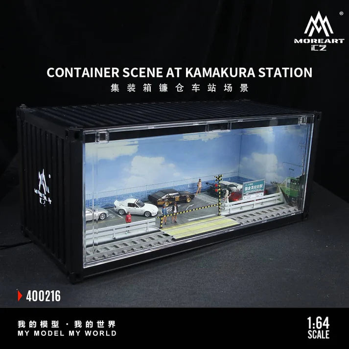 MoreArt 1/64 - Kamakura Station Container Diorama - MO400216