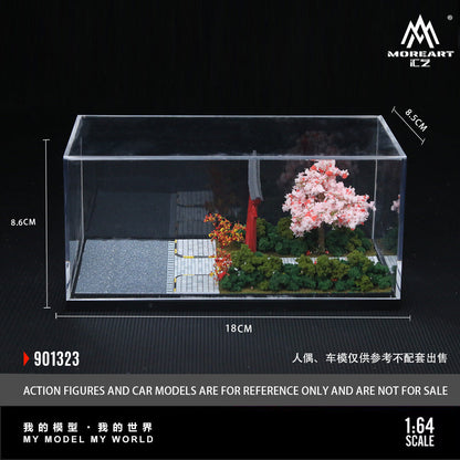 MoreArt Diorama 1:64-TORII LANDSCAPE SCENE MODEL