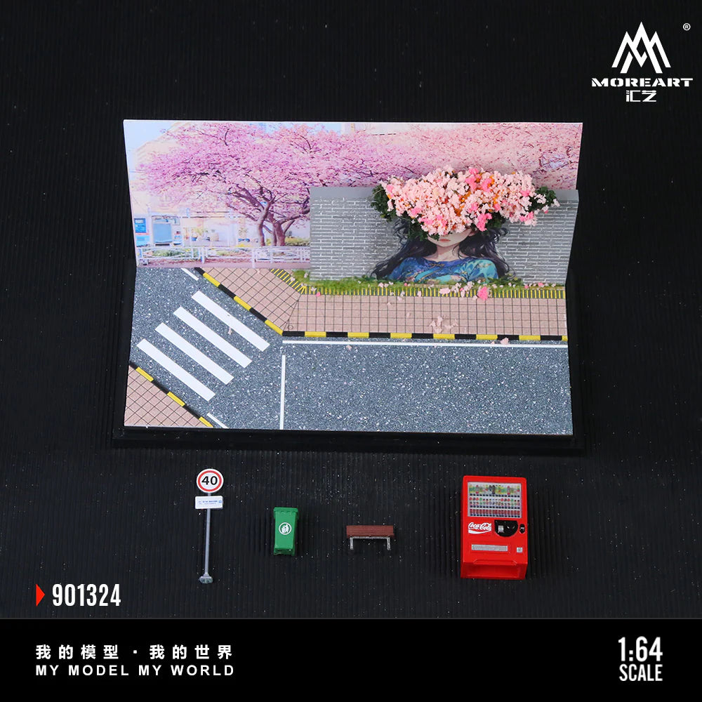 MoreArt 1/64 - Scene of a Popular Check-In Wall - MO901324