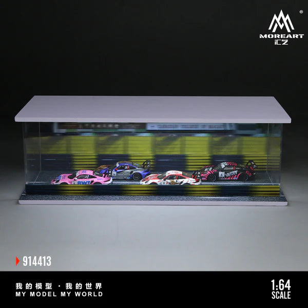 Street Racetrack Lighted Scene 1:64 – MoreArt MO914413