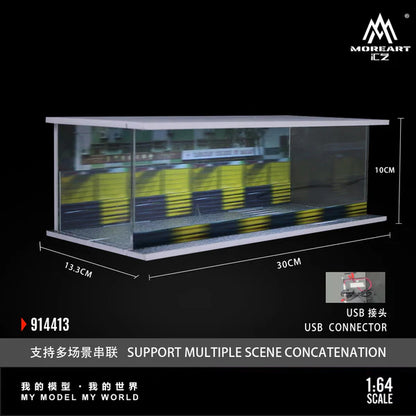 Street Racetrack Lighted Scene 1:64 – MoreArt MO914413