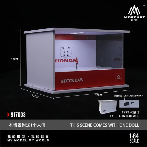 Honda Turntable Showroom MoreArt 1:64 MO917003