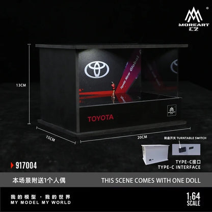 Toyota Turntable Showroom MoreArt 1:64 MO917004