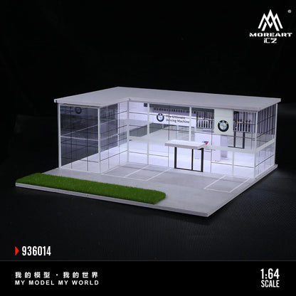 MoreArt 1/64 - Two-layer BMW Assembly Showroom - MO936014