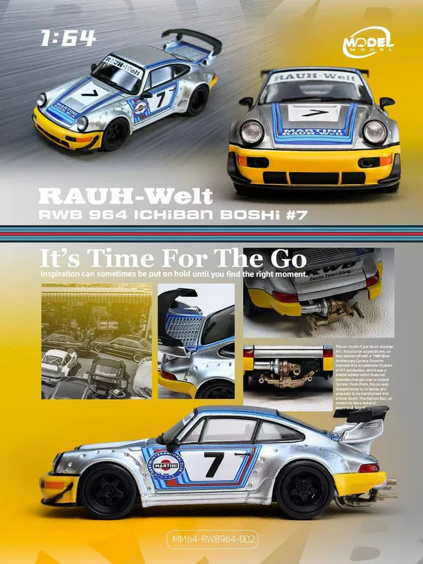 MODELMODEL 1/64-Porsche RWB 964 ICHIBAN BOSHI 