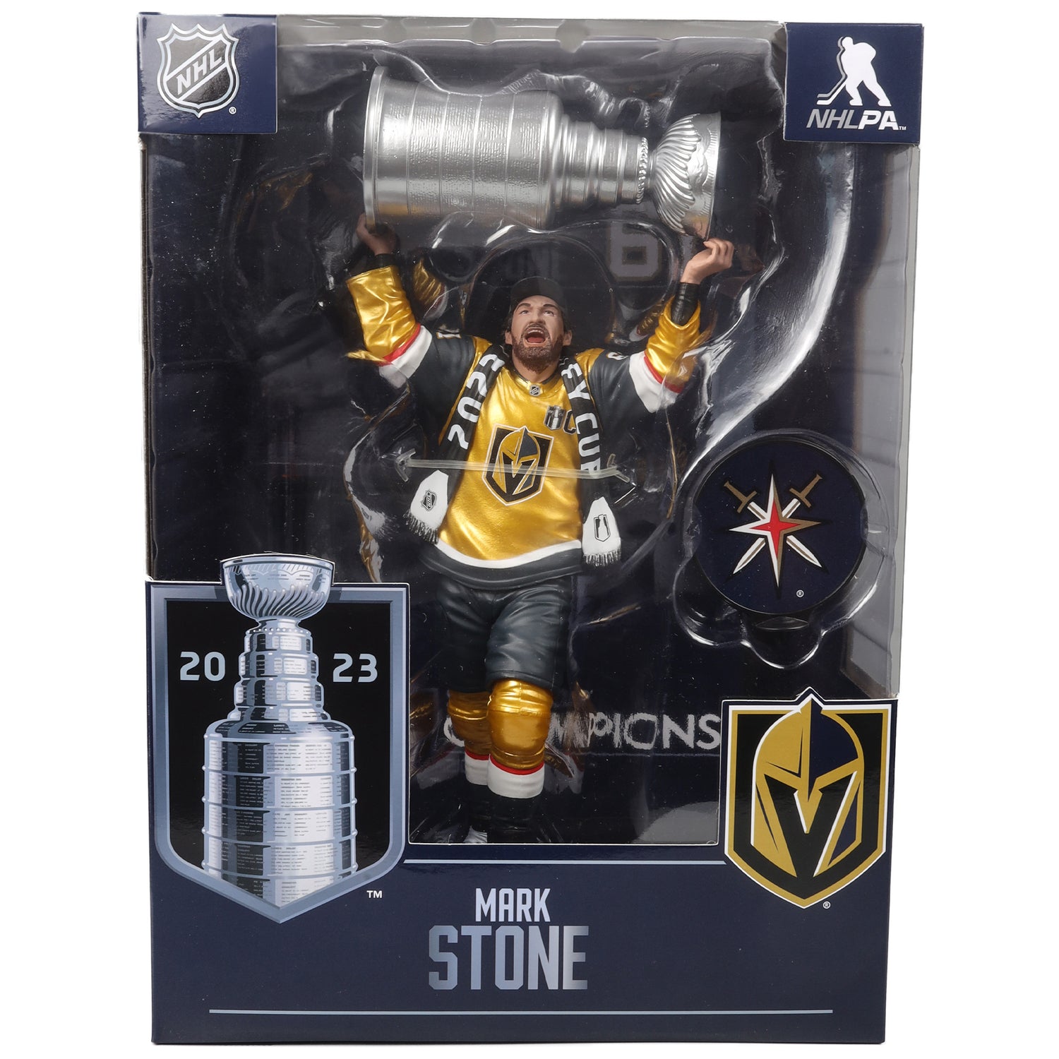 Mark Stone w/Stanley Cup (Vegas Golden Knights) NHL 7in Posed Figure McFarlane&