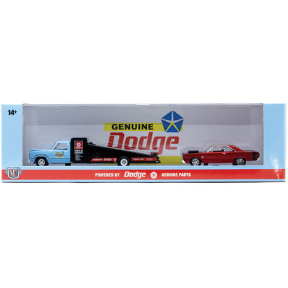 1974 Dodge Truck &amp; 1968 Dodge Dart GTS (36000-93B) (M2 Machines Auto-Haulers Release 93)