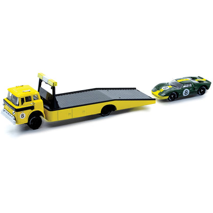 M2 Machines 1:64 Ford C-600 Truck 1970 &amp; Ford GT40 MK2 1966 – Auto-Haulers Release 100 – 36000-100-A