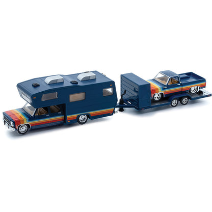 M2 Machines 1:64 Chevrolet Cheyenne Super 30 1975 &amp; Chevrolet C10 Silverado 1978 – Auto-Haulers Release 100 – 36000-100-B