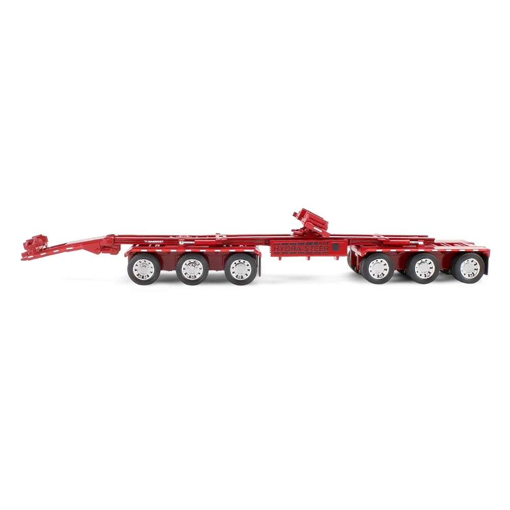 First Gear 1:64 Mammoet Peterbilt 379 with Fontaine Magnitude Lowboy Trailer, ERMC 6-Axle Hydra Steer &amp; Bridge Beam Load – 69-2271