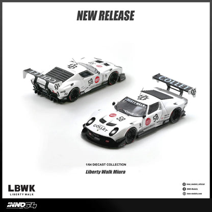 (PRE-ORDER 2026) Lamborghini Miura GT LB-Silhouette WORKS INNO64 1:64 IN64-LBMIURA-01