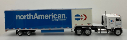 Freightliner FLD COE w/ Moving Trailer: North American Van Lines (1:43)