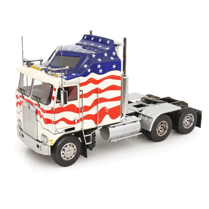 1976 Kenworth - K100 AERODYNE Tractor Truck Stars &amp; Stripes, 1:18 *Voir Note-*See Note