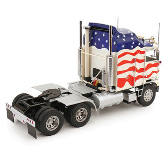 1976 Kenworth - K100 AERODYNE Tractor Truck Stars &amp; Stripes, 1:18 *Voir Note-*See Note