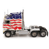 1976 Kenworth - K100 AERODYNE Tractor Truck Stars &amp; Stripes, 1:18 *Voir Note-*See Note