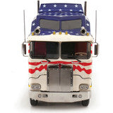 1976 Kenworth - K100 AERODYNE Tractor Truck Stars &amp; Stripes, 1:18 *Voir Note-*See Note
