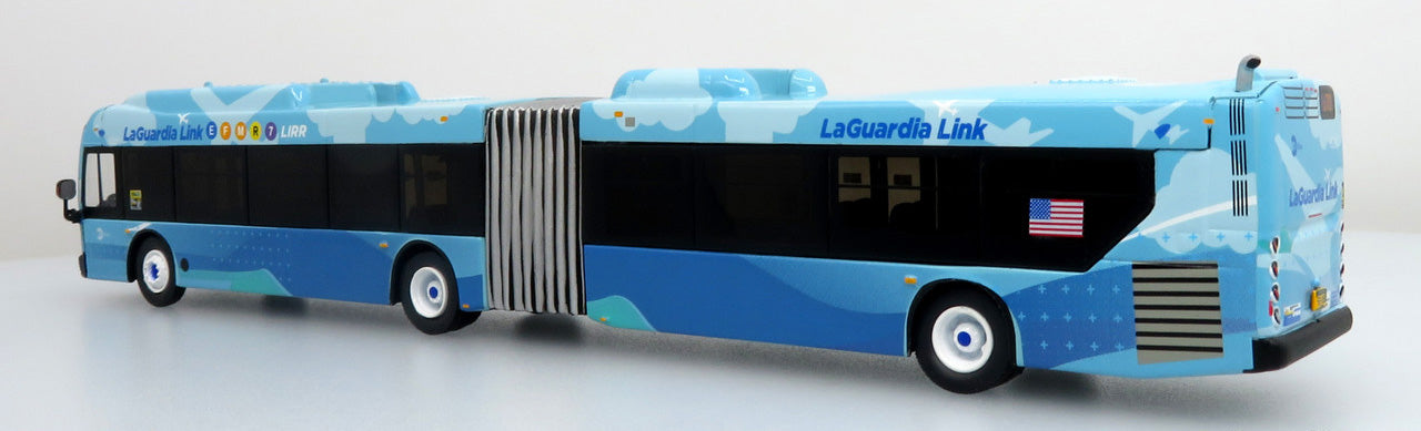 New Flyer Articulated Xcelsior XN60 MTA NYC Transit LaGuardia Link-Select Bus