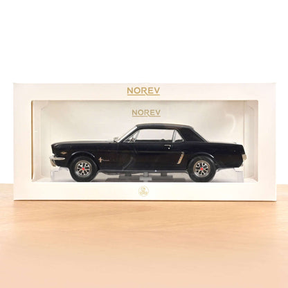 1966 Ford Mustang Coupe Nightmist Blue Metallic 1:18 – Norev 182805