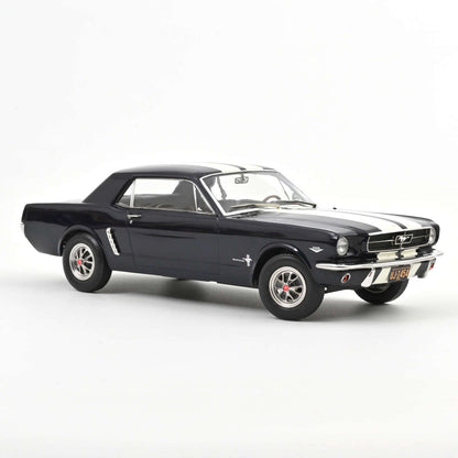1966 Ford Mustang Coupe Nightmist Blue Metallic 1:18 – Norev 182805