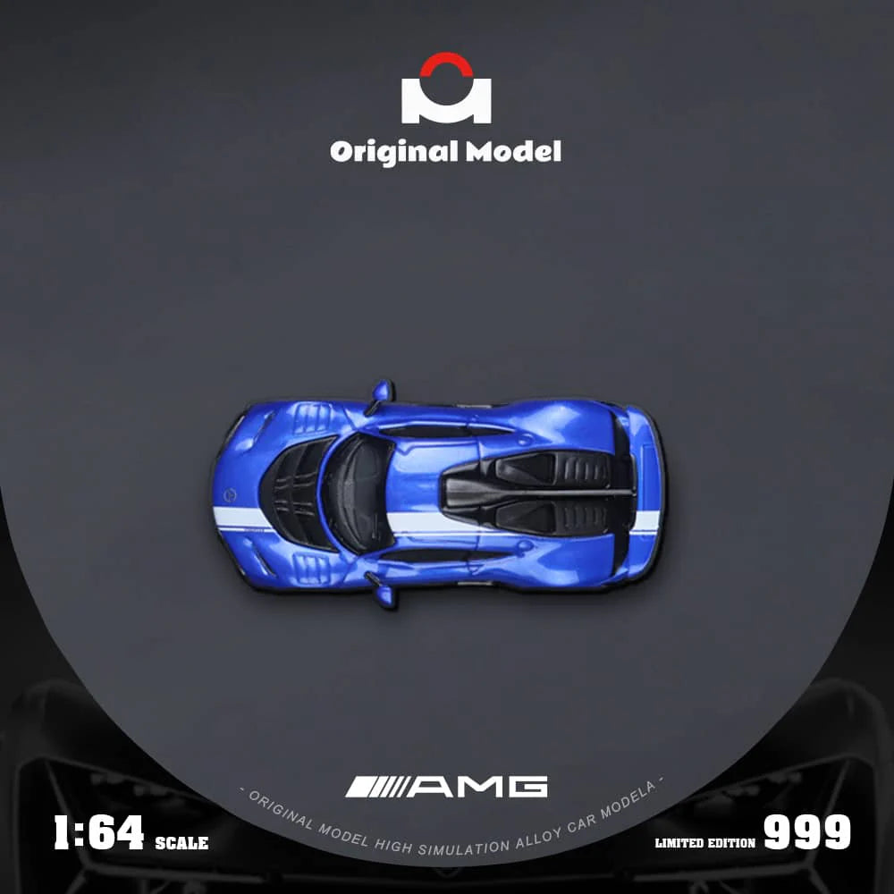 Original Model 1/64 - Mercedes-AMG ONE - Metallic Blue - OM646406