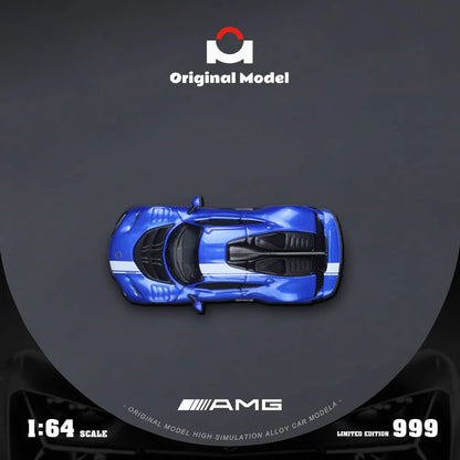 Original Model 1/64 - Mercedes-AMG ONE - Metallic Blue - OM646406