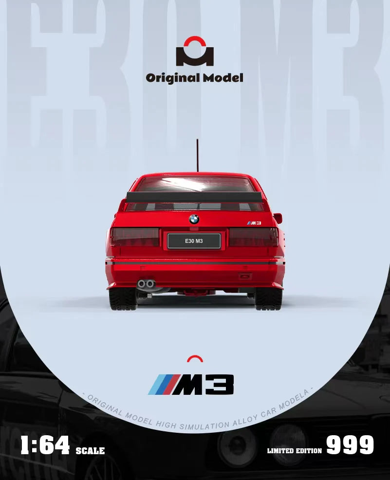 Original Model 1/64 - BMW E30 M3 Supreme Livery - OM647801
