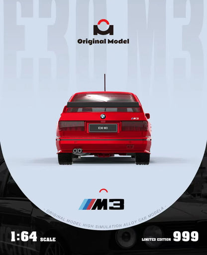 Original Model 1/64 - BMW E30 M3 Supreme Livery - OM647801